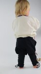 Pantalon de garçon avec laçage de jambe "Jecklein" Noir XXS -âge 4-6