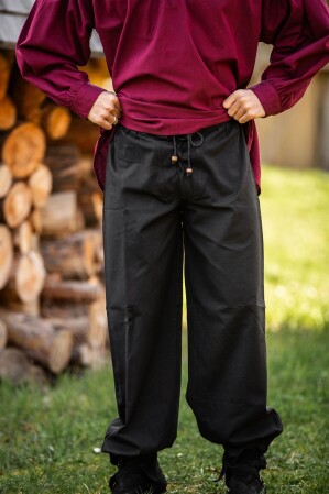 Mittelalter-Bundhose "Gerold" Schwarz S