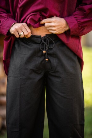 Mittelalter-Bundhose "Gerold" Schwarz S