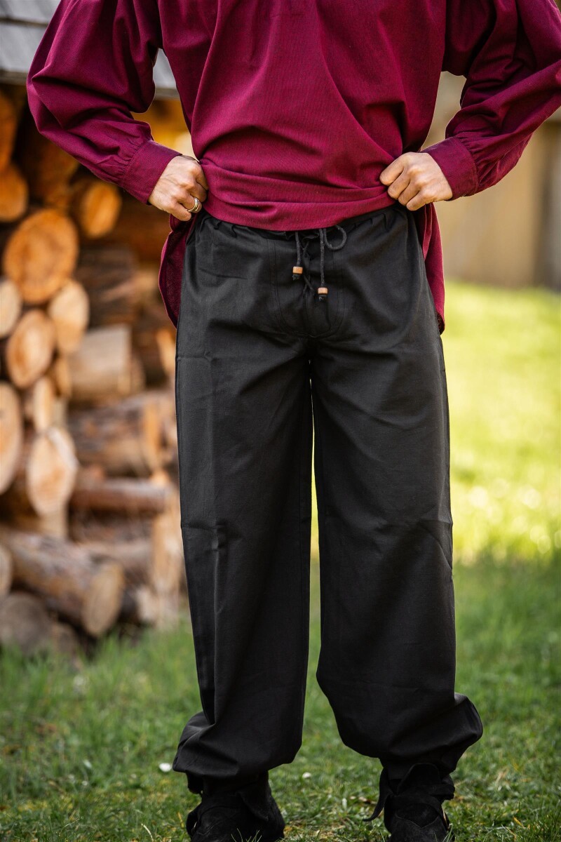 Mittelalter-Bundhose "Gerold" Schwarz XL