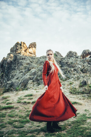 Sottoveste "Lina" Rosso L