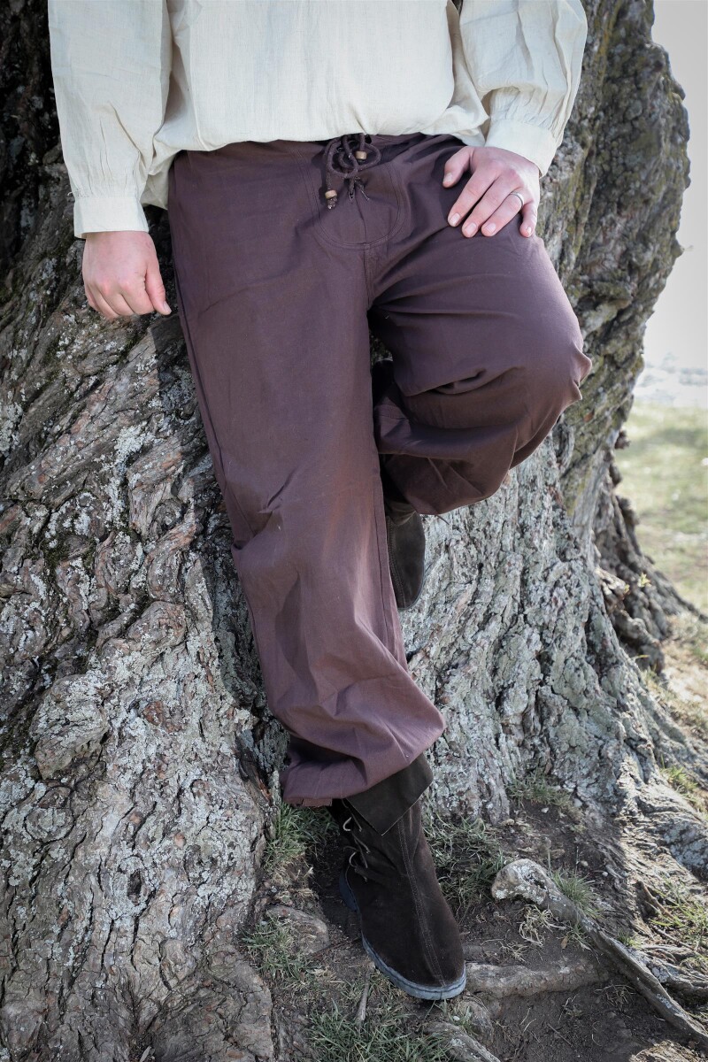 Mittelalter-Bundhose "Gerold" Dunkelbraun S