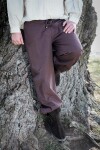 Pantaloni medievali "Gerold" Marrone scuro S