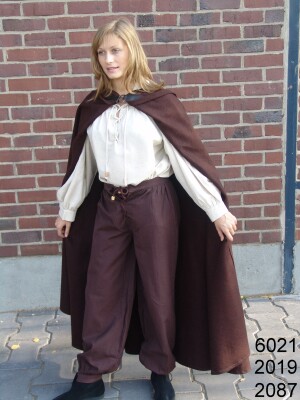 Medieval trousers "Gerold" Dark brown XXL