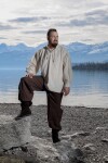 Medieval trousers "Gerold" Dark brown XXL