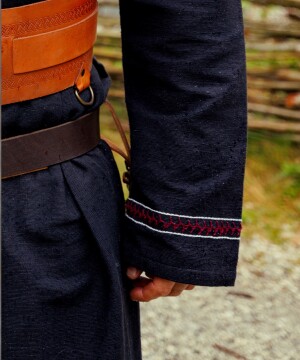 Viking Tunic "Hugin & Munin" Black S