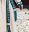 Wikinger Gürtel "Elina" Blau