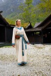 Wikinger Gürtel "Elina" Blau