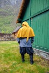 Wikinger Wollgugel "Bjomolf" Senfgelb