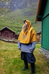 Wikinger Wollgugel "Bjomolf" Senfgelb