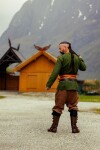 Culotte en lin Viking "Wodan" Marron M