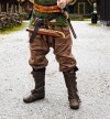 Culotte en lin Viking "Wodan" Marron XXXL