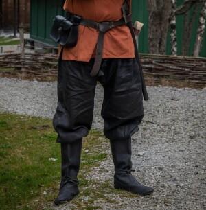 Culotte en lin Viking "Wodan" Noir XL