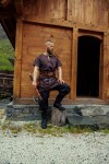 Culotte en lin Viking "Wodan" Noir XL