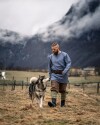 Viking tunic "Torsten" Blue Gray S