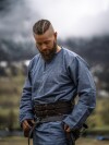 Viking tunic "Torsten" Blue Gray S