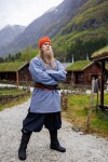 Viking Cap wool "Bork" Orange XXL/XXXL- 62/64