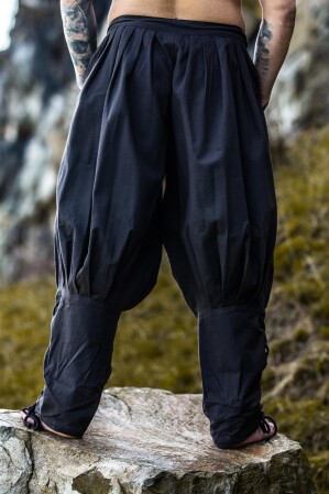 Pantalon Viking en coton "Norman" Noir XL