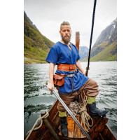 Viking tunic short sleeve "Theobald" Blue