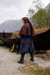 Wikinger Wollgugel "Bjomolf" Braun