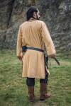 Tunic with border "Halvor" Honey brown XS