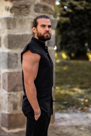 El clásico doblete "Charles" Negro XXXXXL