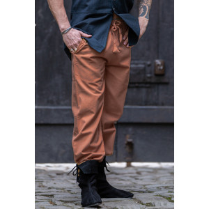 Pantalone medievale con elastico "Veit" Marrone...