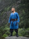 Viking linen tunic "Halvar" Blue XXL
