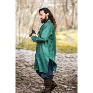 Viking linen tunic "Halvar" Green