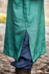 Tunique viking en lin "Halvar" Vert M