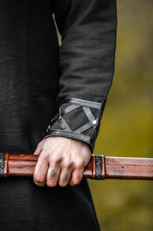 Wikinger Tunika "Erik" Schwarz S