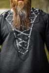 Tunique viking "Erik" Noir XL