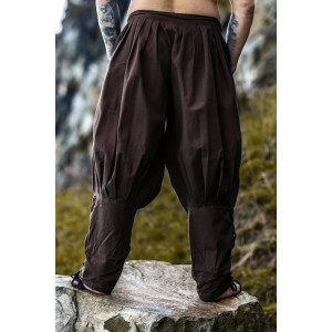 Pantalon Viking en coton "Norman" Marron