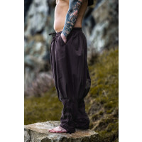 Pantaloni Viking in cotone "Norman" Marrone