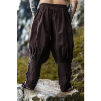 Viking Rus Trousers Cotton "Norman" Brown