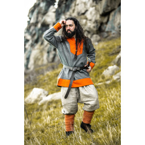 Viking woolen Tunic "Roland" Gray