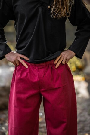 Pantalones de rodilla "Vincent" Rojo S