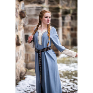 Robe viking "Freya" Bleu
