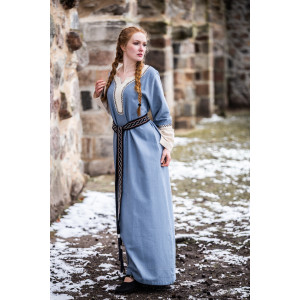 Robe viking "Freya" Bleu