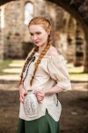 Mittelalter Bluse "Amelia" Natur S