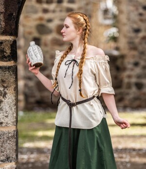 Medieval blouse "Amelia" Natural XL