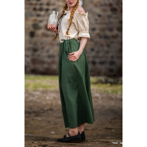 Medieval skirt "Konstanze" Green