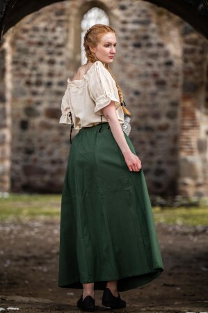 Falda Medieval "Konstanze" Verde XXL/XXXL