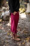 Kniebundhose "Vincent" Rot XXL