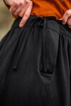 Medieval skirt "Konstanze" Black XXL/XXXL
