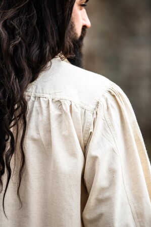 Chemise médiévale "Ulrich" Ècru XXXL