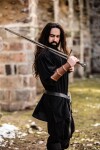 Medieval Shirt "Ulrich" Black M