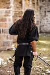 Chemise médiévale "Ulrich" Noir XL