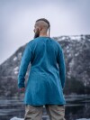 Tunique de lin viking "Ragnar" Bleu M