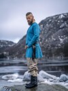 Viking linen tunic "Ragnar" Blue XXL